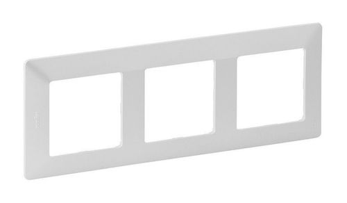 Рамка 3 поста Legrand VALENA LIFE, жемчужный