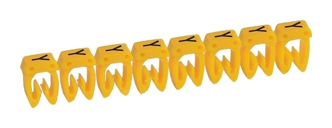 Маркер CAB 3 - для кабеля 4-6 мм² - заглавная буква Y